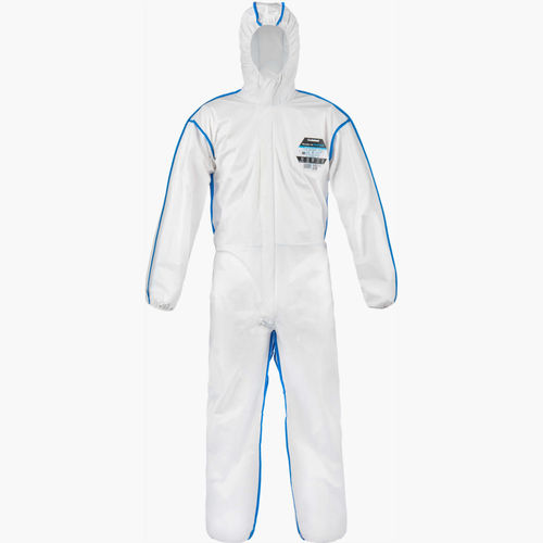 Work coveralls - EMNC428 - Lakeland - fabric / breathable / blue
