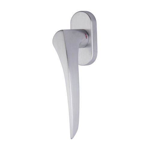 Window handle - ELBA - RDS - chrome-plated brass / polished brass / contemporary