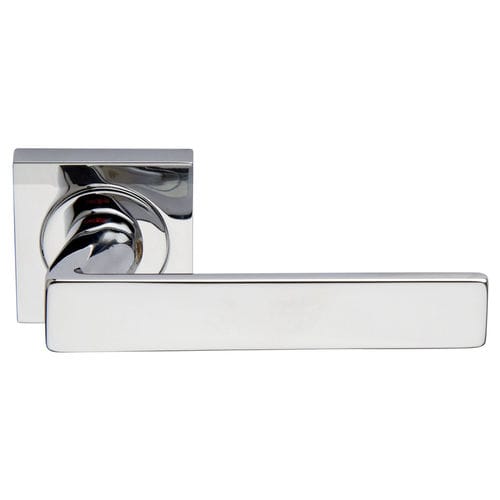 Door handle - DINAMICA - RDS - brass / chrome-plated brass / contemporary