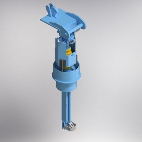 Metal anchoring system - Ancrest - for civil engineering / for pipes / with point fittings