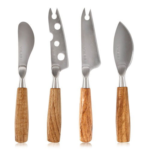 Cheese knife with wooden handle - Mini Oslo - Boska - with stainless steel blade