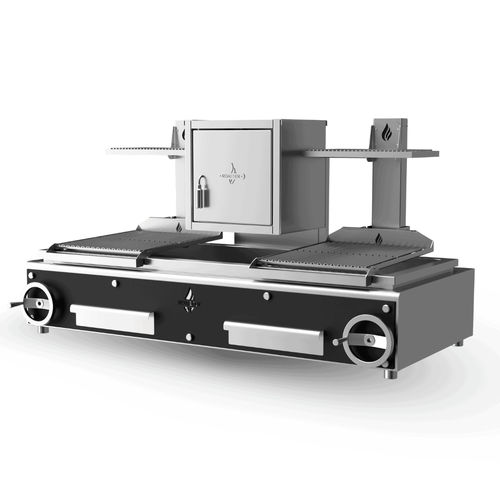 Charcoal grill - GPFS 25 - ROASTER OVENS N´GRILLS - wood-burning / countertop / for commercial kitchen