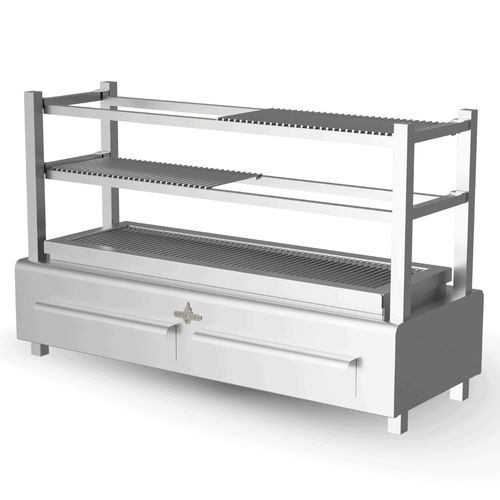 Charcoal grill - GR120B - ROASTER OVENS N´GRILLS - countertop / floor-mounted / for commercial kitchen