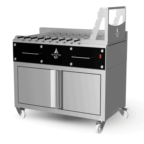 Charcoal grill - K9SF - ROASTER OVENS N´GRILLS - floor-mounted / for commercial kitchen / stainless steel