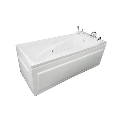 Free-standing bathtub - ORIONMED - France REVAL - plastic / hydromassage / chromotherapy