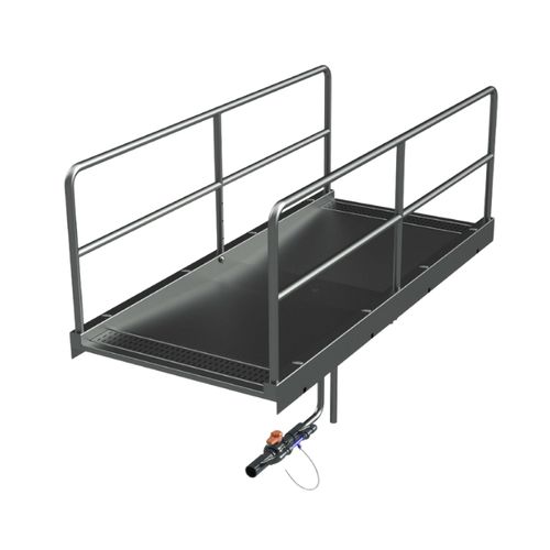 316 L stainless steel foot bath - REVAL'ACCESS - France REVAL - for public pool / for wellness center / for spa