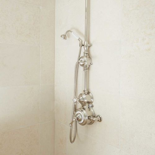 Round hand shower - DAD1910 - Drummonds