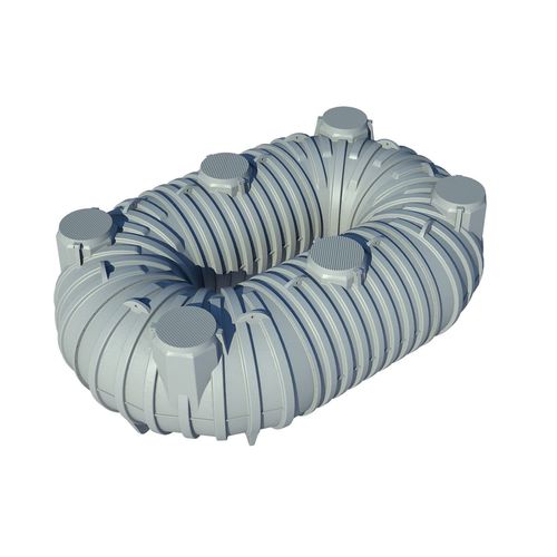 Water storage cistern - CANOTTO - ROTOTEC SPA - flexible / plastic