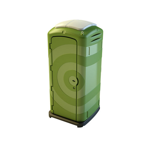 Chemical toilet cabin - MILANO - ROTOTEC SPA - portable / plastic / single
