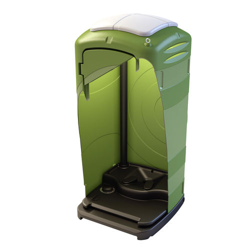 Portable toilet cabin - BOLOGNA - ROTOTEC SPA - plastic / single