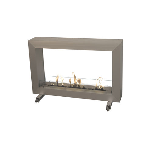 Bioethanol fireplace - ATRI - Xaralyn - free-standing / Single-sided / open hearth