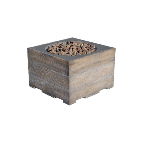 Gas fireplace - HERA - Xaralyn - free-standing / central / garden