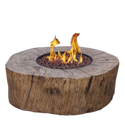 Gas fireplace - TREE - Xaralyn - free-standing / island / ventless