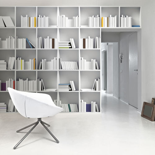 Contemporary wallpaper - BOOK - INSTABILE LAB - bookshelf / printed