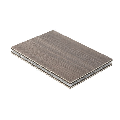 2 plywood faces acoustic sandwich panel - ACOUSTREAM&trade; XR2 CL - La Boisserolle - polypropylene honeycomb core / rubber core / cork core