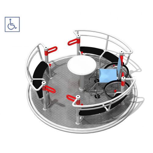 Child's playground spinner - INTEGRADO : YUGO 3 - Inter System - for disabled persons / for playground