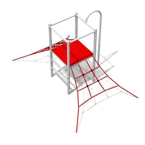 Playground climbing structure - PARK : CACTUS 1 - Inter System