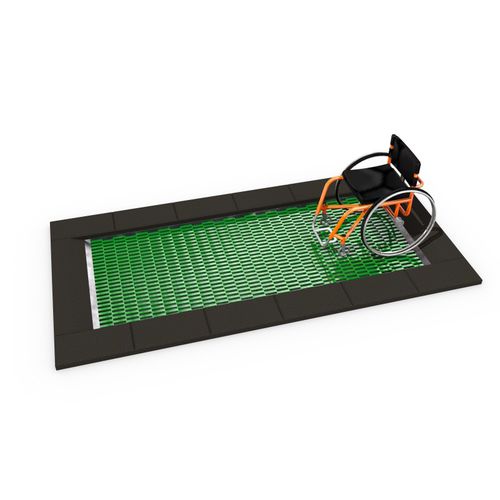 Playground trampoline - SALTO : ORTA-I 150x 300 - Inter System - rectangular / outdoor