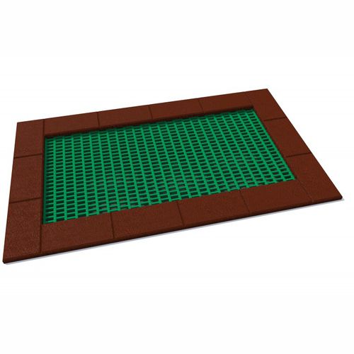 Playground trampoline - SALTO : ORTA 150X250 - Inter System - rectangular / outdoor