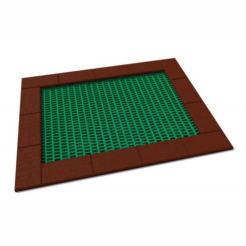 Playground trampoline - SALTO : ORTA 175x225 - Inter System - square / outdoor