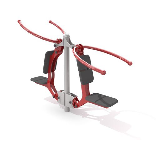 Lat pulldown weight training machine - FITNESS : MD-FD-004 (C) - Inter System - shoulder press / outdoor