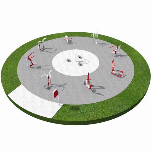School fitness playground - FITNESS 2 - Inter System