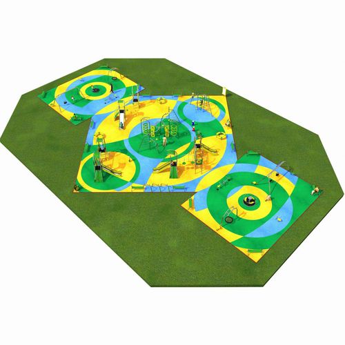 Playground structure - LIMAKO TEENAGERS 7 - Inter System - plastic / metal / modular