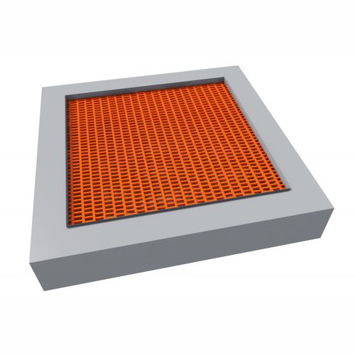 Square trampoline - SALTO : PAKO 225 WP - Inter System - commercial / outdoor