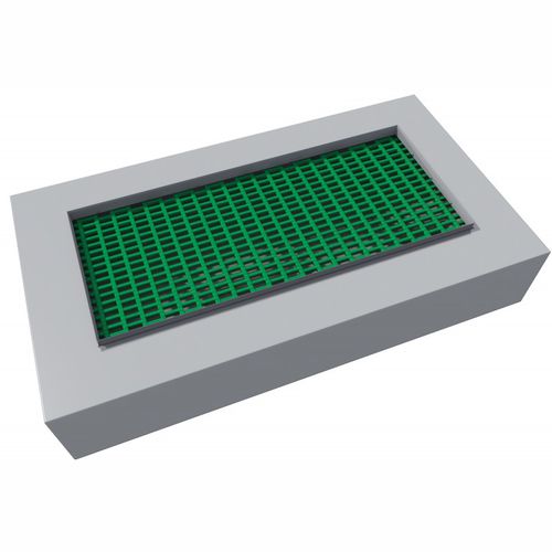 Rectangular trampoline - SALTO : ORTA 125x225 WP - Inter System - commercial / outdoor