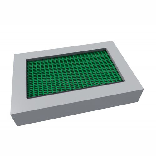 Rectangular trampoline - SALTO : ORTA 150x225 WP - Inter System - commercial / outdoor