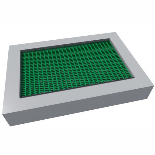 Rectangular trampoline - SALTO : ORTA 175x250 WP - Inter System - commercial / outdoor