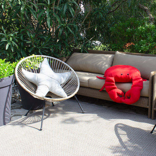 Sofa cushion - S SEA STAR - MX HOME - exterior / plain / fabric