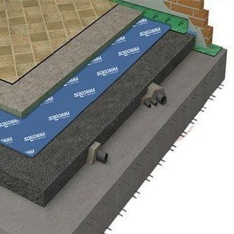 Roll sound-insulating underlay - ROLL R5 - DECIBEL PLC - SBR / for floor panels