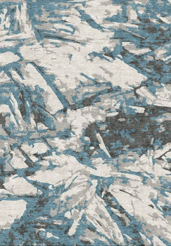 Contemporary rug - ARIEPURE - The rug couture - patterned / wool / viscose