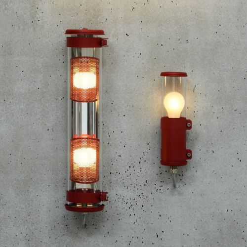 Contemporary wall light - MUSSET  - Sammode Studio - indoor / garden / anodized aluminum