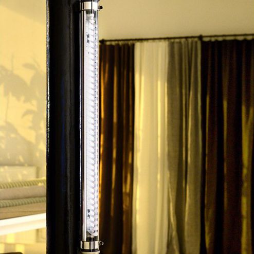 Contemporary wall light - ELGAR - Sammode Studio - outdoor / pathway / stainless steel