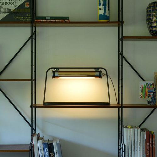 Table lamp - ASTRUP - Sammode Studio - stainless steel / anodized aluminum / PMMA