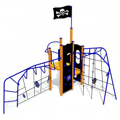 Playground climbing structure - PIRATE  - Tiptiptap