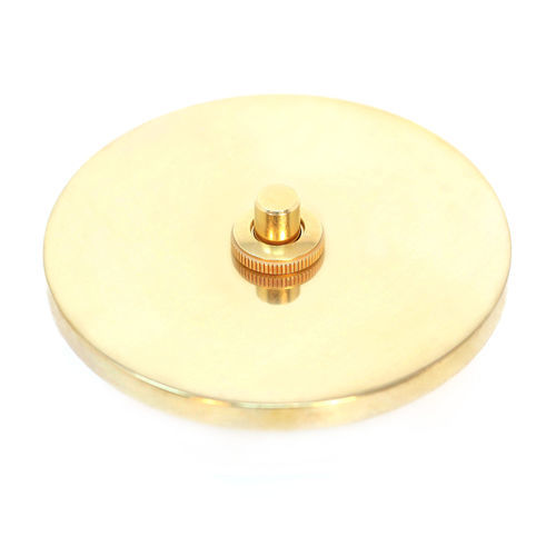 Light switch - CC11 - Empereur Paris - push-button / surface-mount / brass