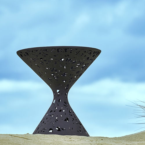 Contemporary table - RACE - Unknown Nordic - basalt fiber / synthetic fiber base / round