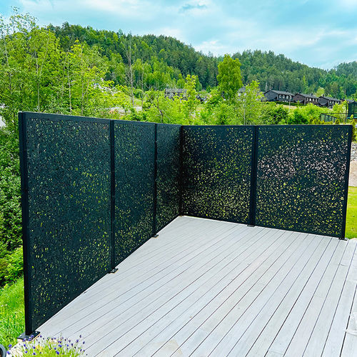 Panel fence - Lava - Unknown Nordic - residential / commercial / basalt fiber