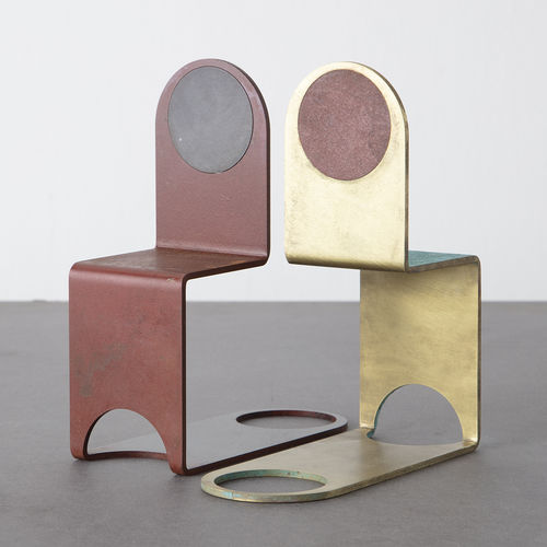 Steel bookend - THIN - KIN & COMPANY