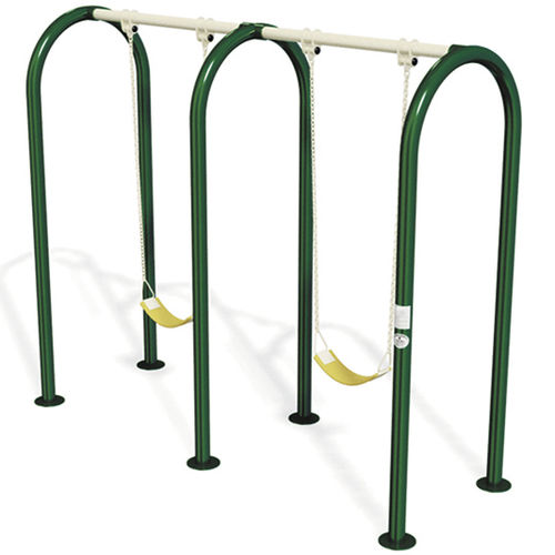 Steel swing - JA-1200 / JA-1302 - Shandong Jing Ao Sports Equipment Co.,Ltd - galvanised steel / stainless steel / playground