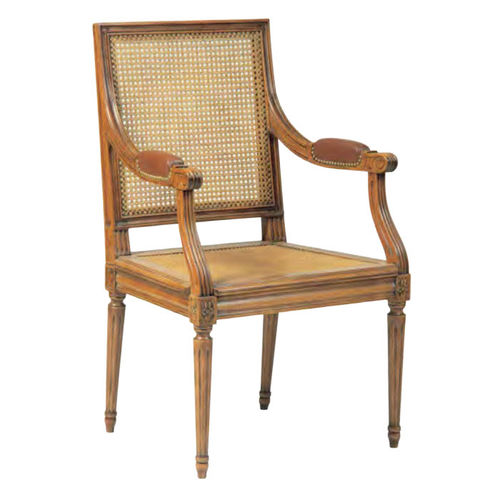 Louis XVI style chair - FA28 BIS - Henryot & Cie - indoor / wooden / home