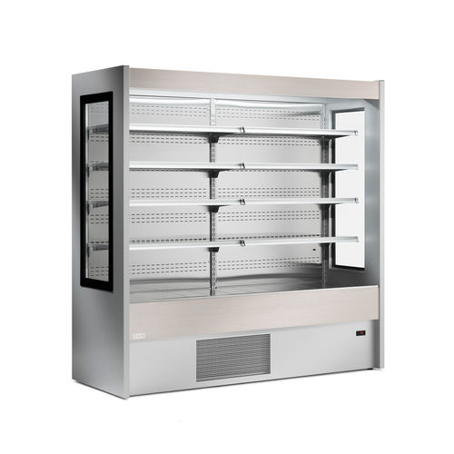 Shelf refrigerated display case - CHAMONIX - ZOIN - for shop ...