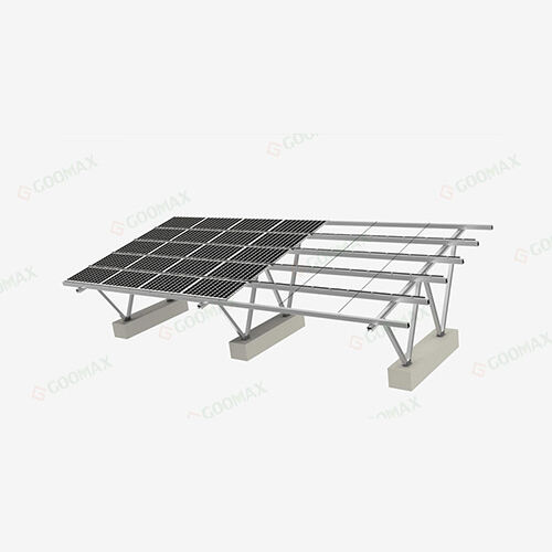 Parking lot carport - Xiamen goomax energy technology Co.,Ltd - with solar panel / metal