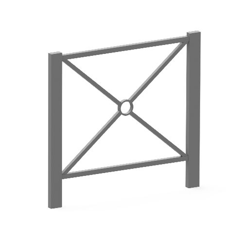 Protective barrier - ALÉA - Activia Mobilier Urbain - fixed / steel / galvanised steel