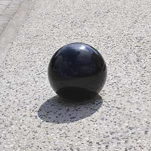 Parking prevention bollard - SPHÈRE - Activia Mobilier Urbain - security / cast iron / made of thermo-hardening plastic