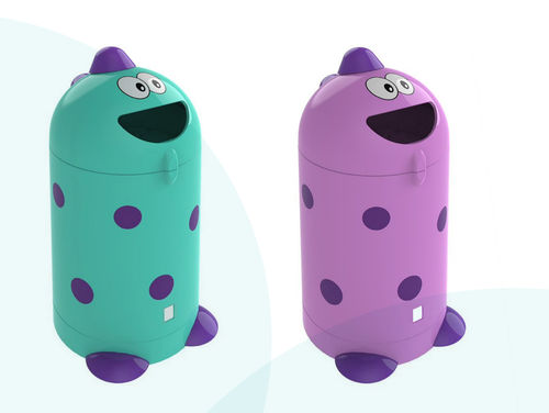 Public trash can - CHOOPI - Activia Mobilier Urbain - polyethylene