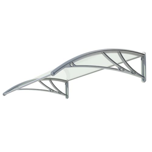 Entrance canopy - 292 - ALUMINCO - aluminum / glass / polycarbonate